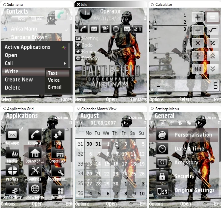 Battlefield: Bad Company 2 Vietnam "Тема для Nokia S60 3rd"