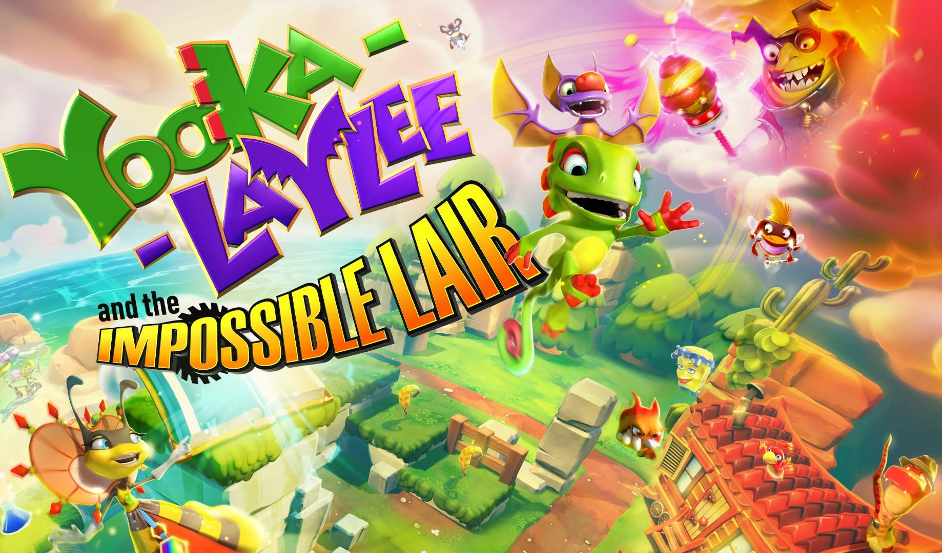 В Epic Games Store началась бесплатная раздача Yooka-Laylee and the Impossible Lair