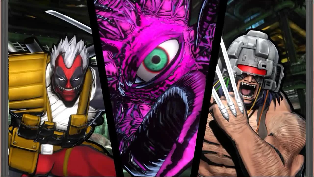 Ultimate Marvel vs. Capcom 3 - Все скины персонажей в победных стойках