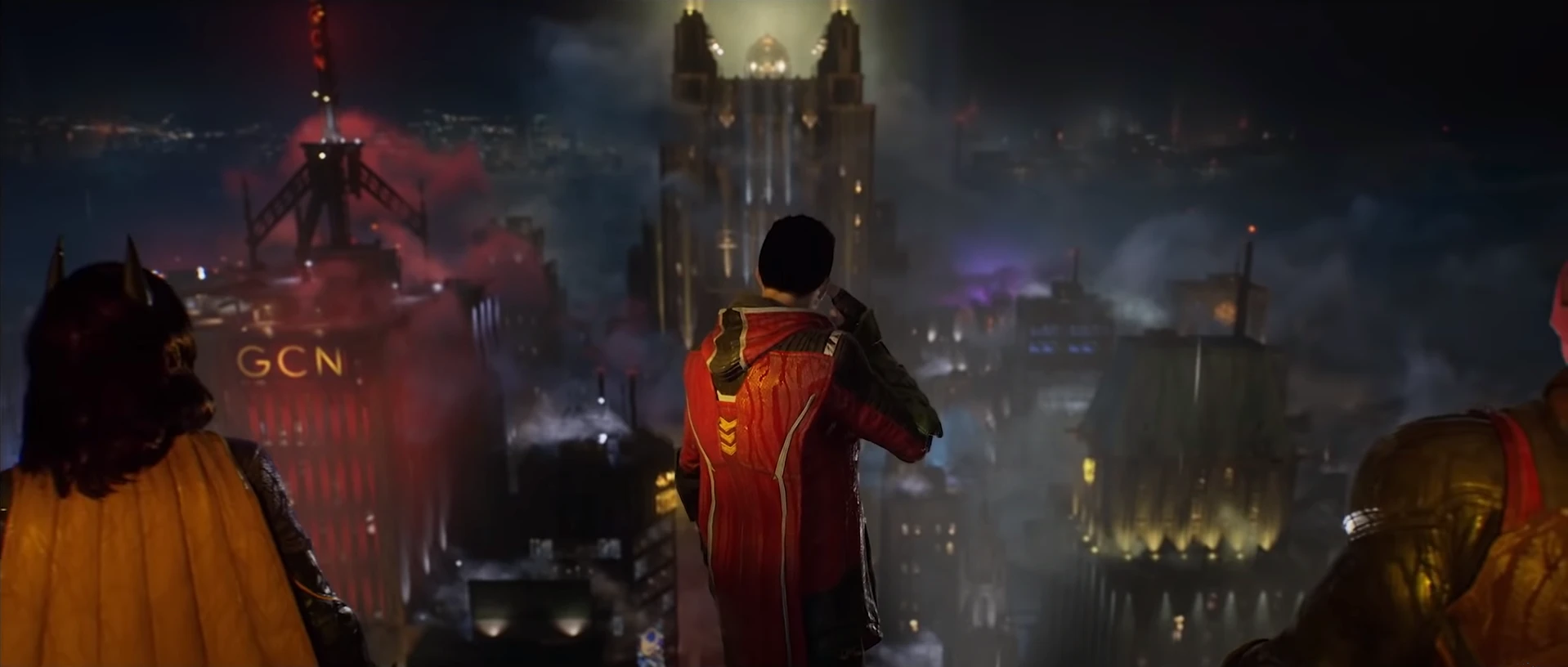 Мрачный Готэм на новом скриншоте Gotham Knights