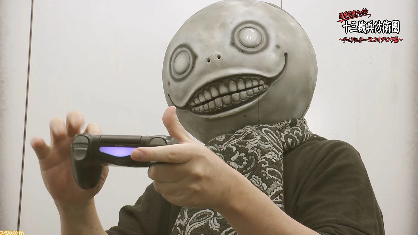 Ёко Таро посетил офис Atlus и поиграл в 13 Sentinels: Aegis Rim