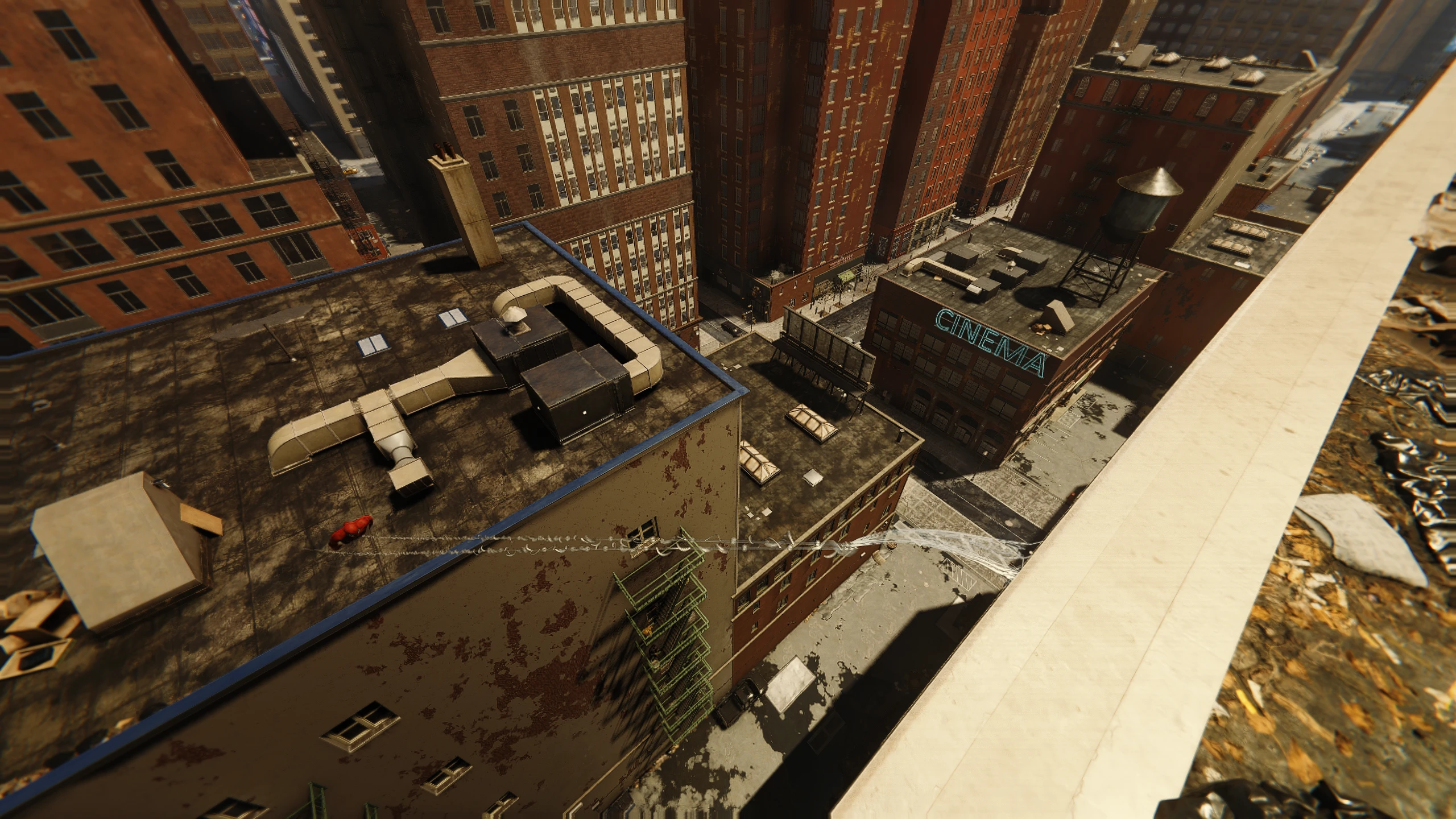 Marvel's Spider-Man "Прозрачная паутина + паутина Рейми"