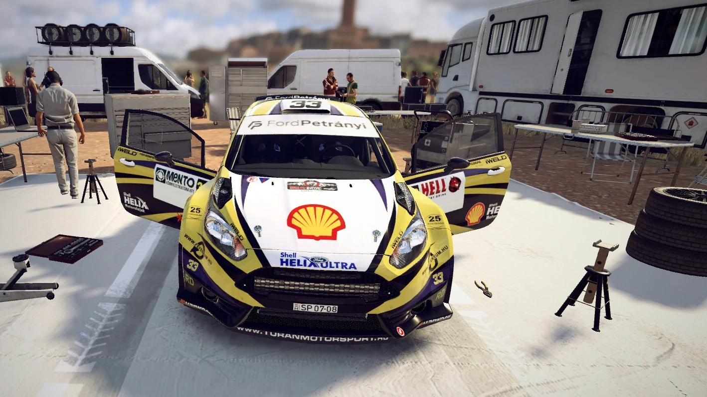 DiRT Rally 2.0 "Ливрея Frigyes Turan для Ford Fiesta R5"