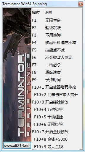 Terminator: Resistance: Трейнер/Trainer (+15) [1.027] {peizhaochen}