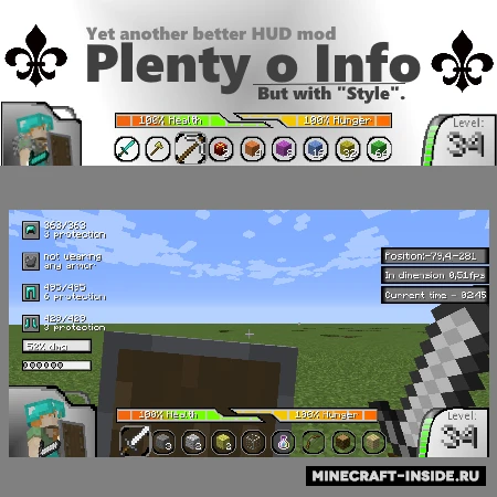 Minecraft "Plenty o Info [1.10.2]"