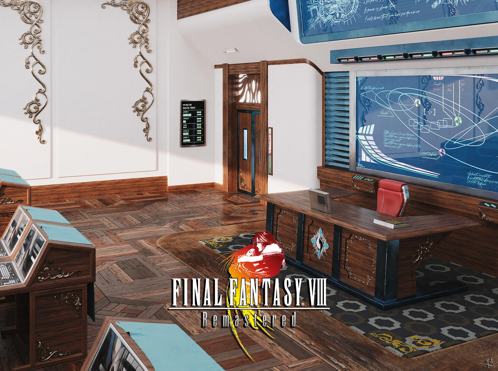 CG-художник показывает, как может выглядеть ремейк Final Fantasy 8