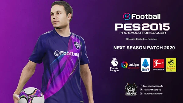 PES 2015 "Next Season Patch 2020 Season 2019/2020"