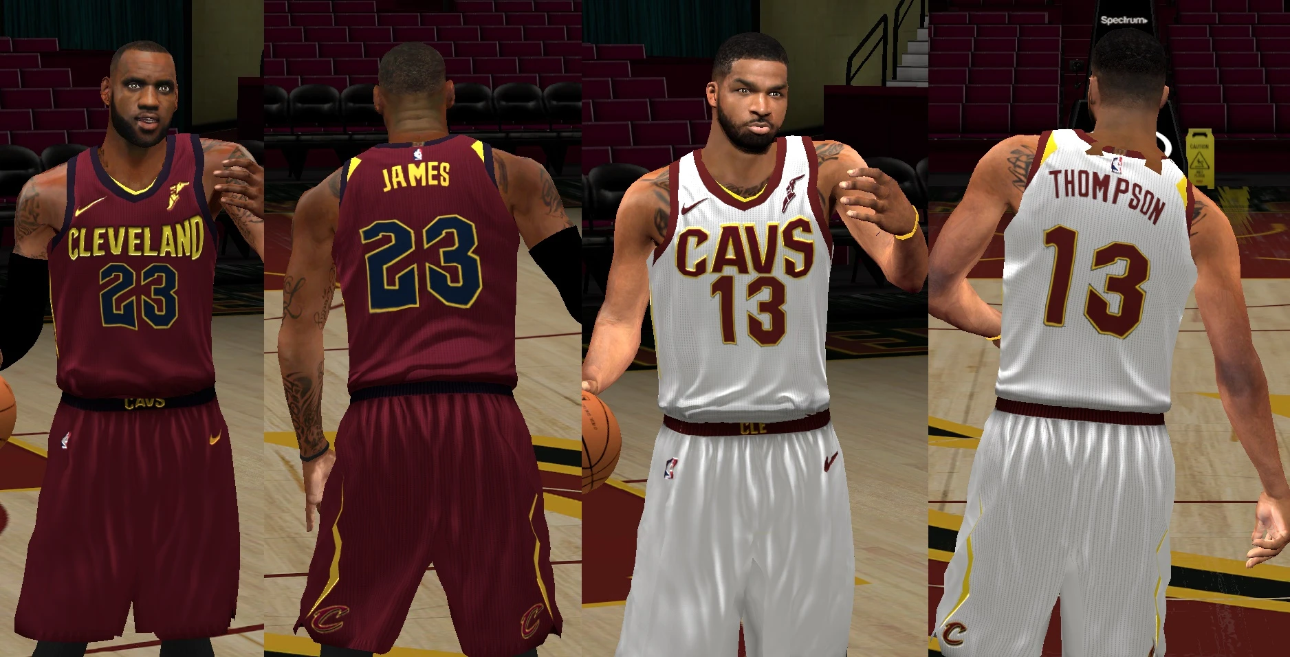 NBA 2K14 "CAVS jersey 2017-18"