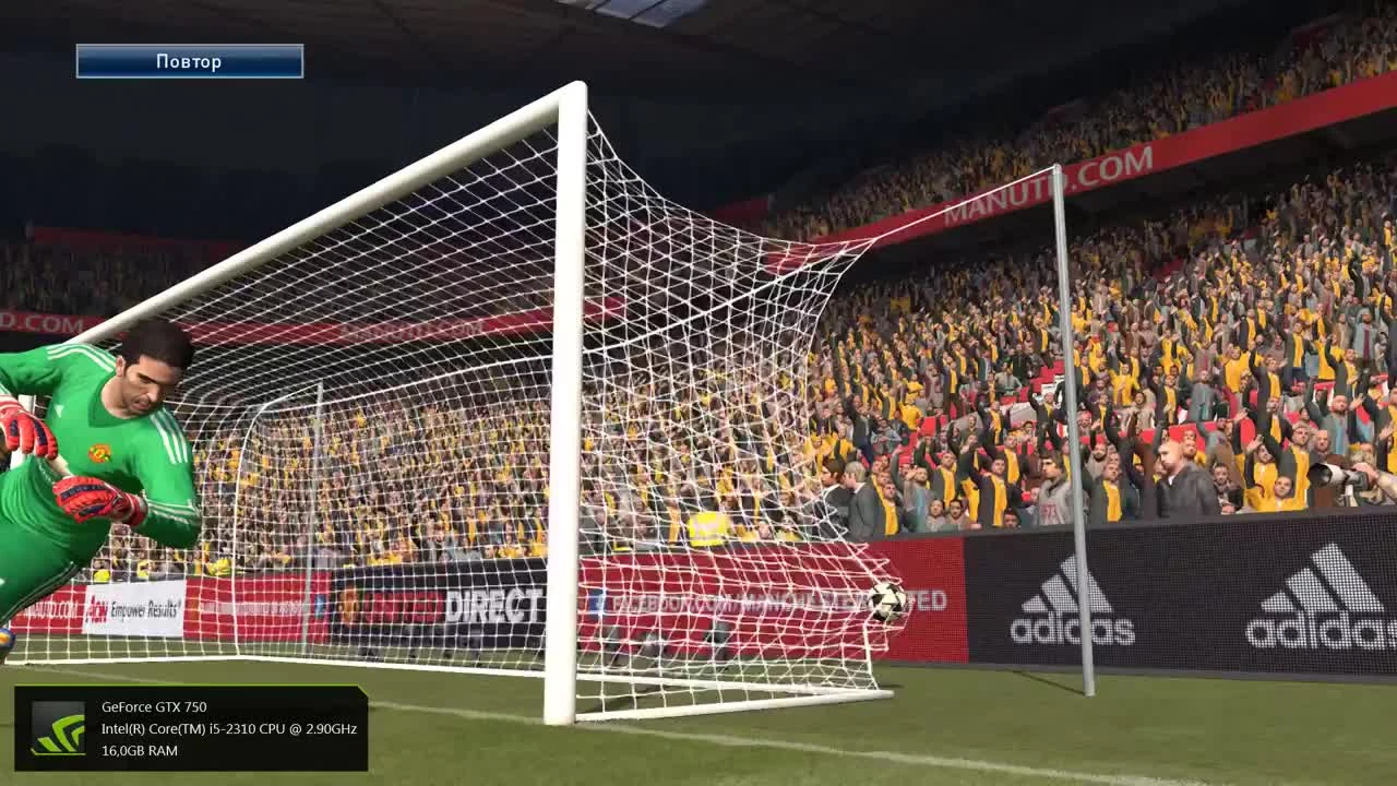 PES 2016 "Scorpion Kick - уникальный гол"