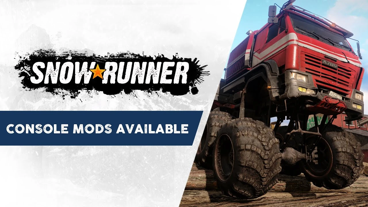 Теперь SnowRunner поддерживает модификации на консолях