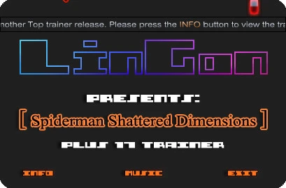 Spider Man: Shattered Dimension : Трейнер (+17) [1.0] {LinGon}