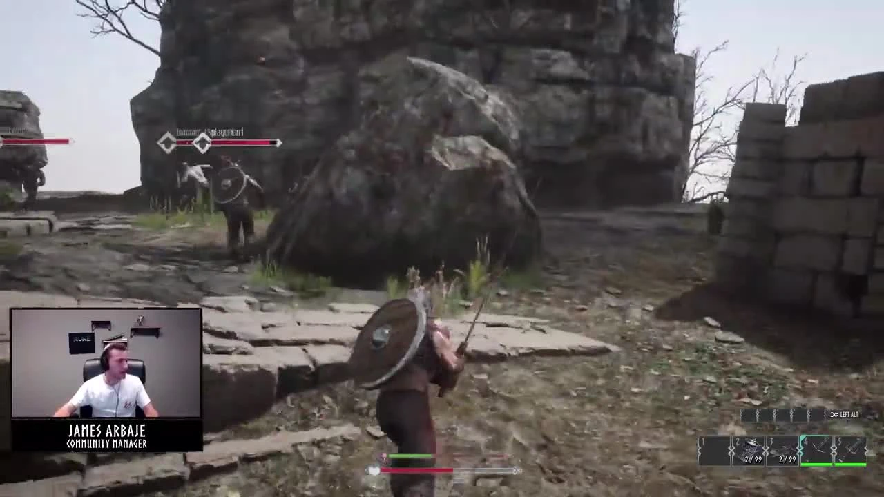 Целый час геймлея Rune 2 в режиме deathmatch