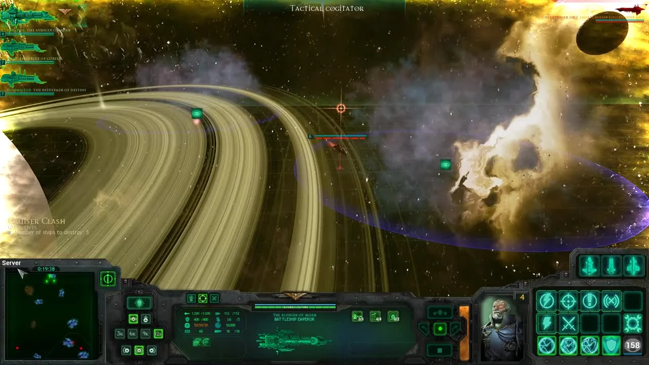 Battlefleet Gothic Armada "прохождение на русском Предатель Глава 4 - Ч5 обзор"