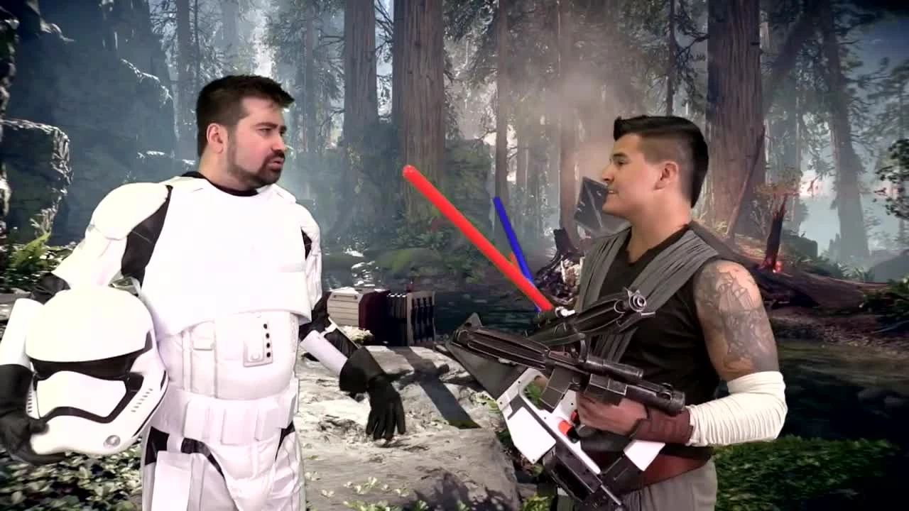 Battlefront II - Пародийный скетч от Angry Joe