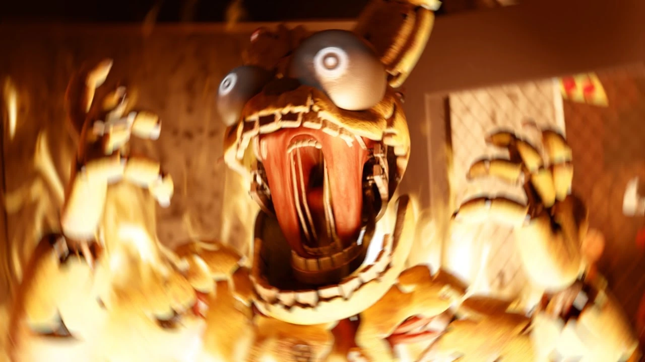 Аниматроник попался в хитрую ловушку героя под 6-ой день ночи