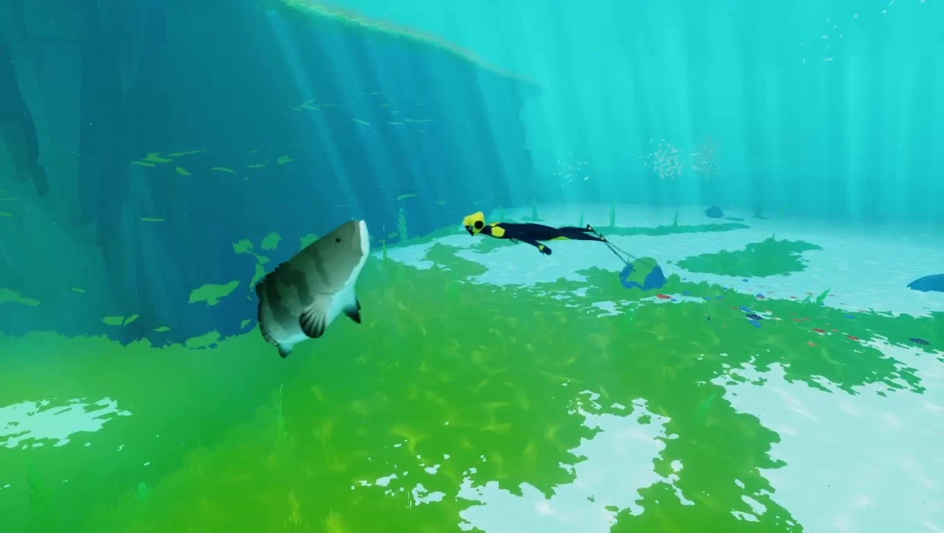 Abzu - геймплей первой локации