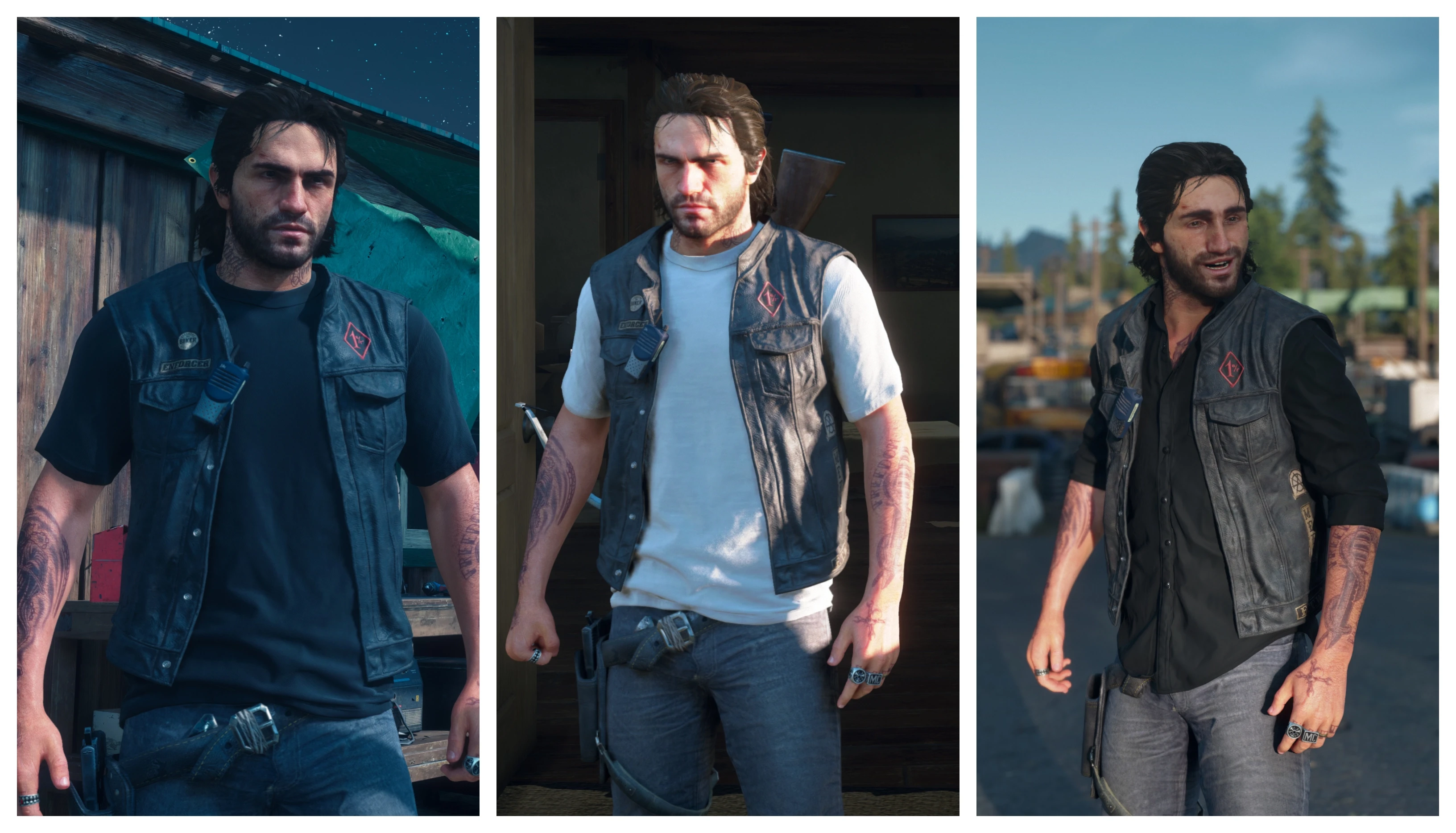 Days Gone "Байкерский набор одежды"