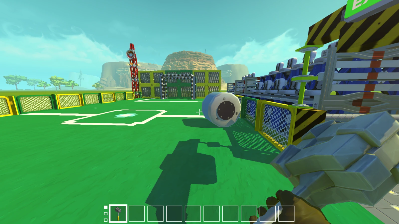 Scrap Mechanic "Карта футбольное поле>>>>(Топ карта для игры в футбол)REAL Top"