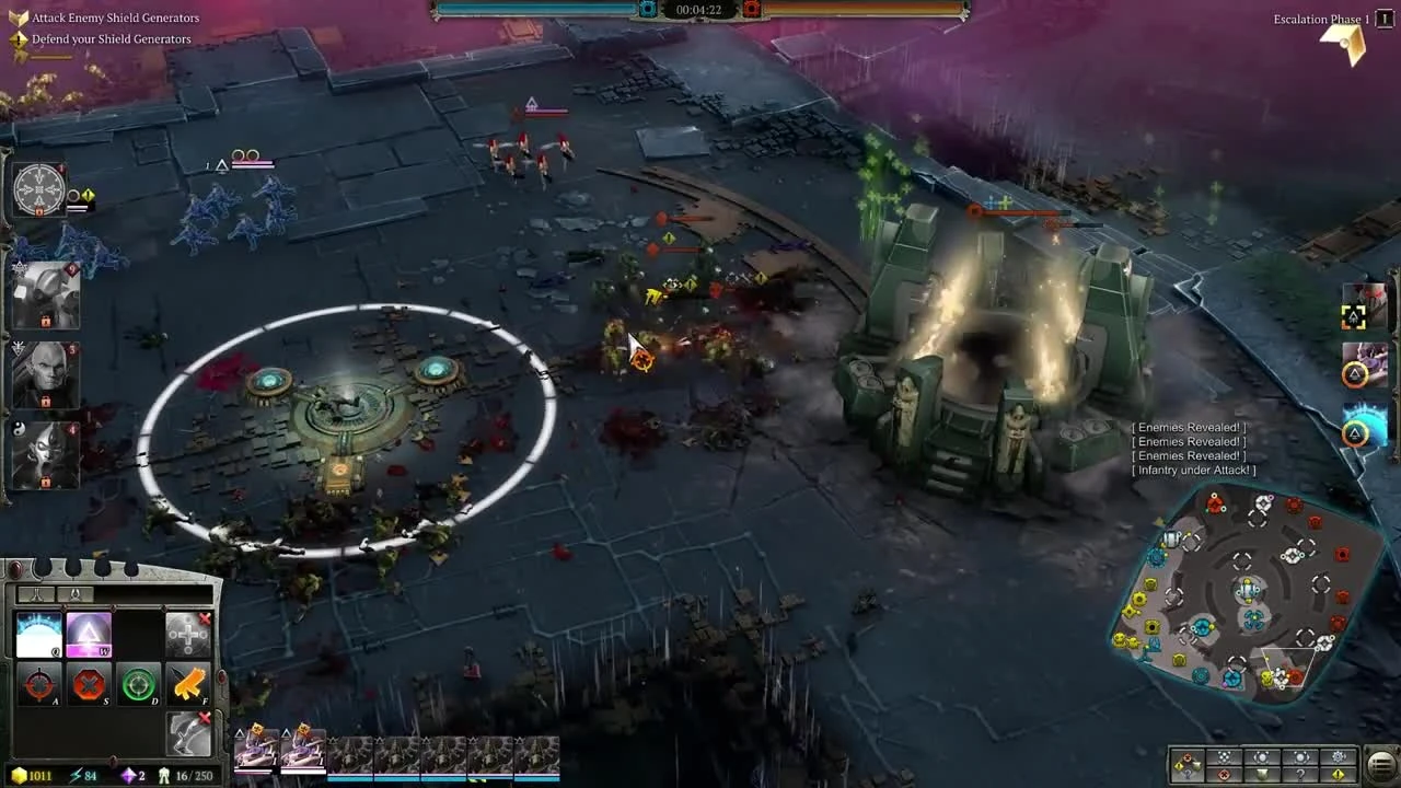 Анализ мультиплеера в геймплейном ролике Warhammer 40.000: Dawn of War 3