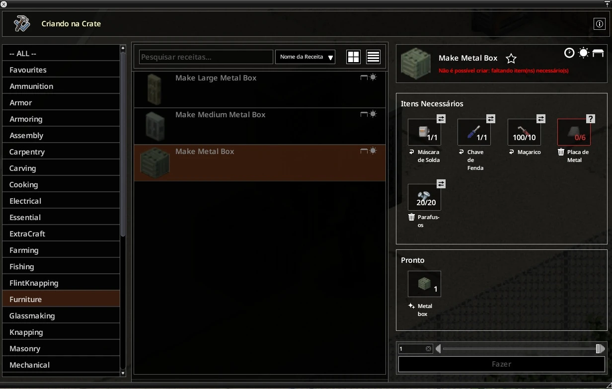 Project Zomboid "Улучшенное хранилище"