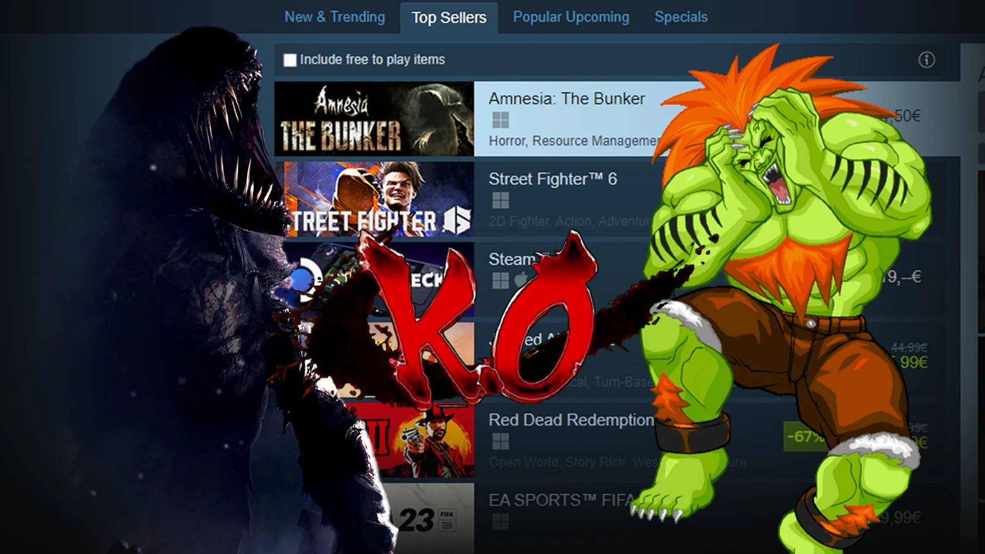 Создатели Amnesia: The Bunker хвастаются отличными продажами, хоррор смог обойти Street Fighter 6 в Steam