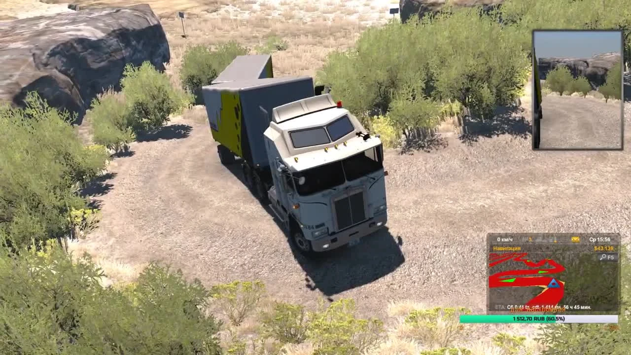 American Truck Simulator Карта "Viva Mexico". Суровая Мексика