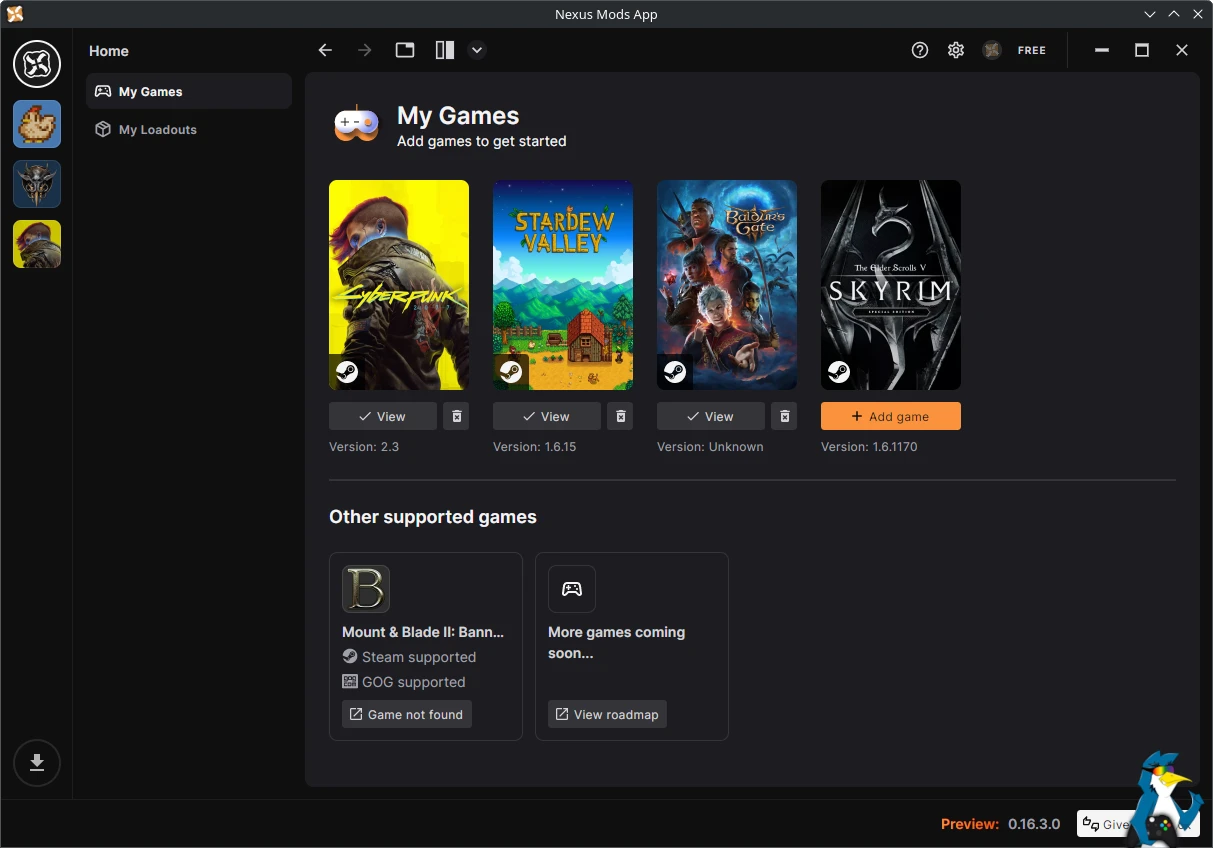 Разработчики Nexus Mods приступили к интеграции поддержки Skyrim в свое новое приложение
