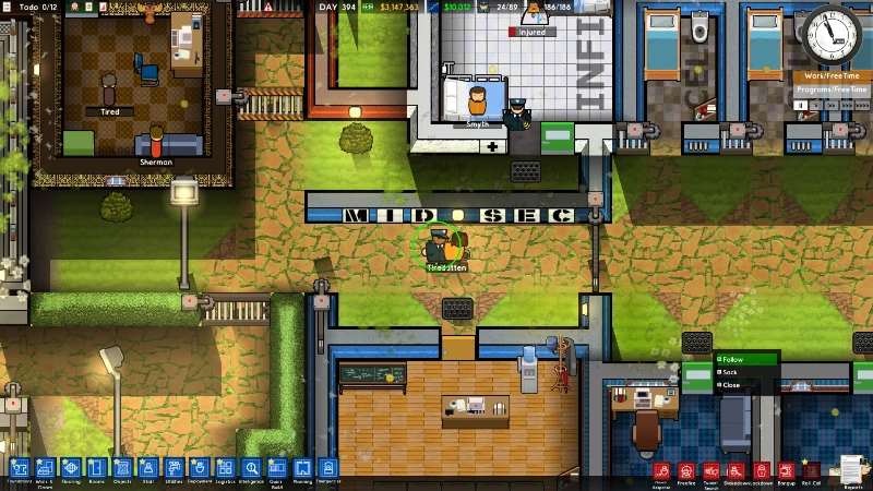 Бесплатное DLC Cleared for Transfer для Prison Architect выйдет в следующем месяце на ПК