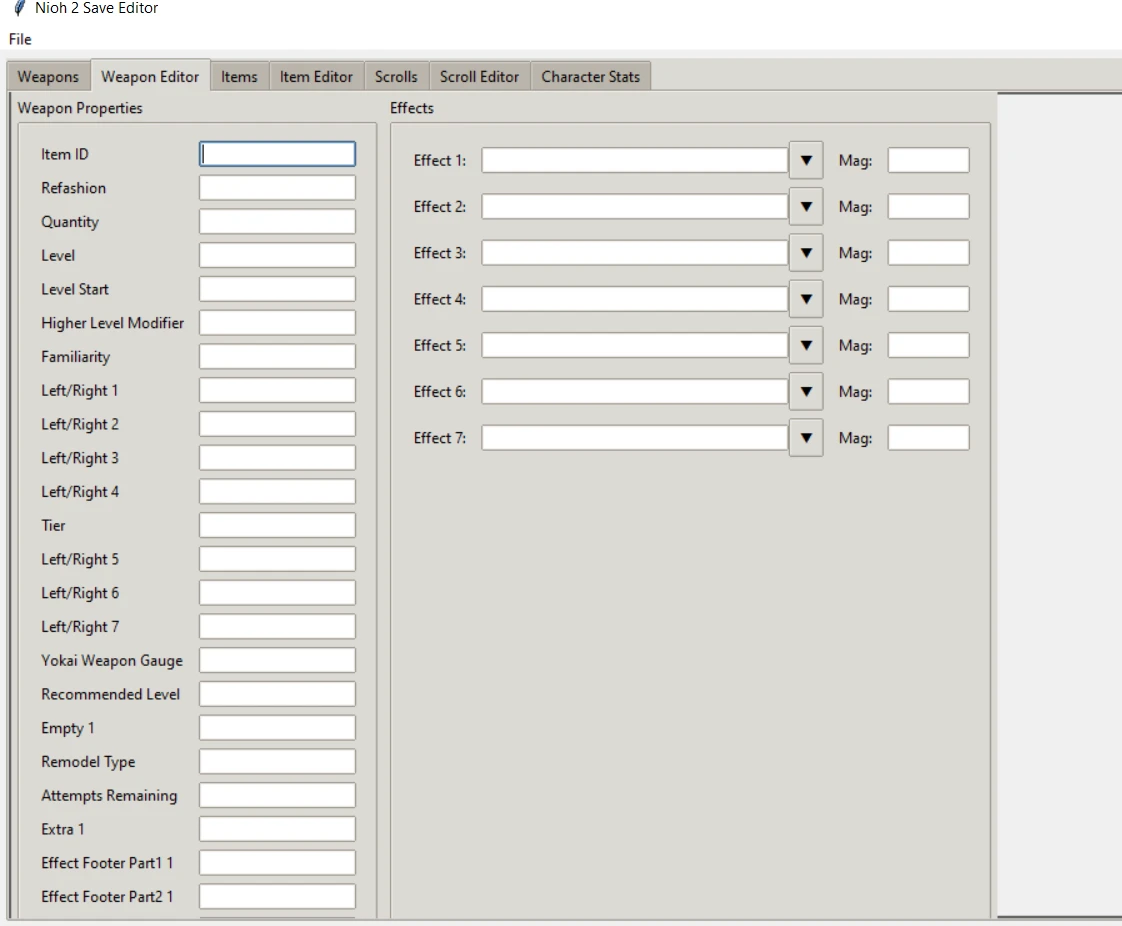 Nioh 2 "Редактор сохранений" [1.0] {Alfazari911}