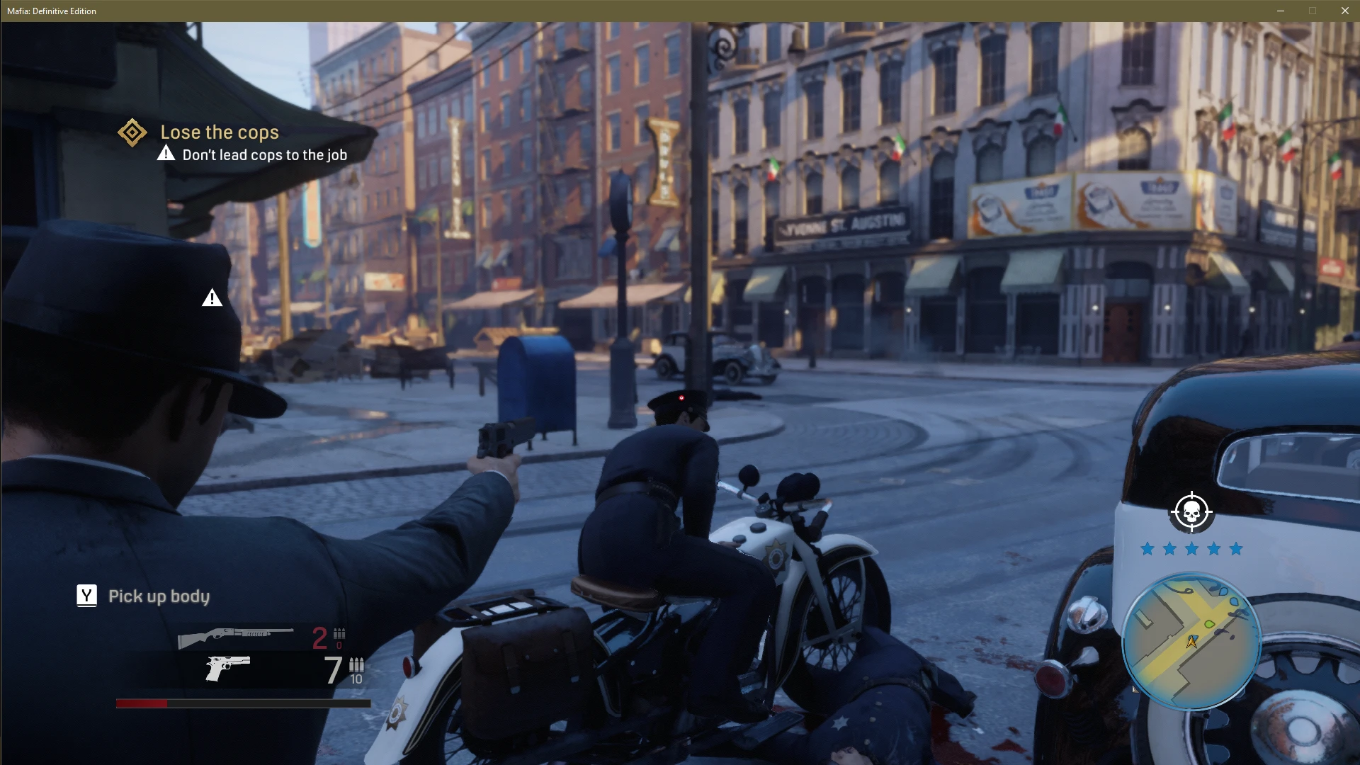 Mafia: Definitive Edition "Улучшенный прицел"