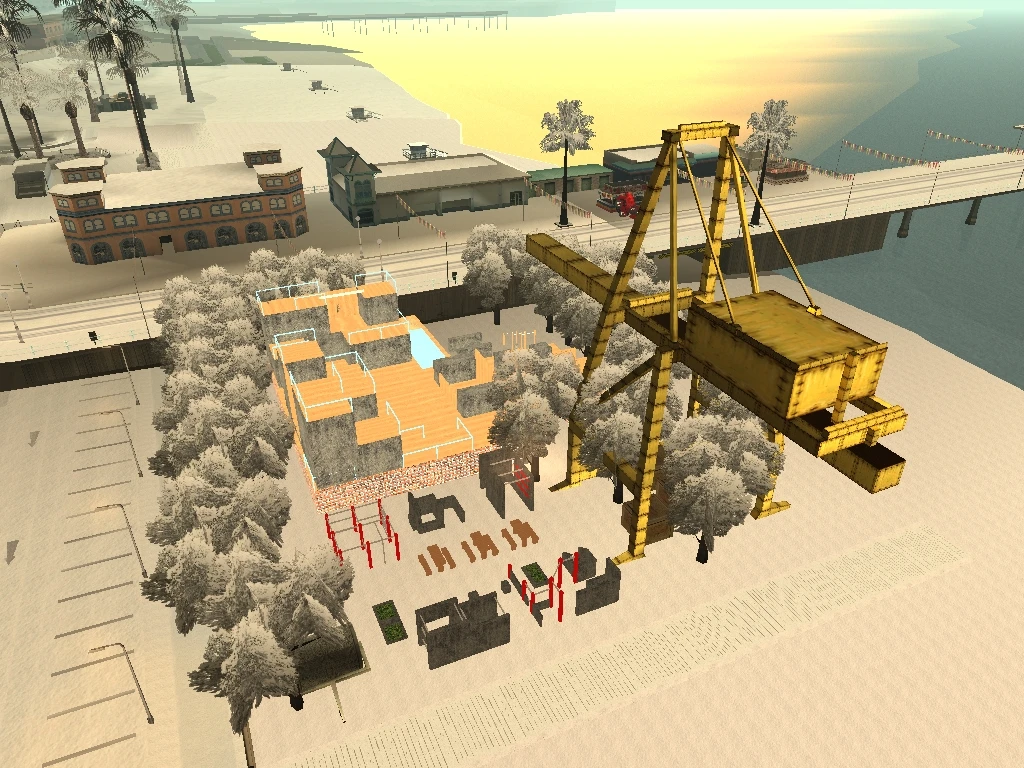 GTA SA "Parkour Zone v3.0 final"