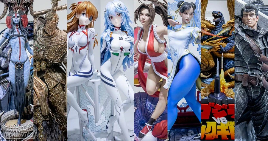 Prime 1 Studio представила новые фигурки с персонажами из FF7, Gears of War, Ghost of Y tei и других игр