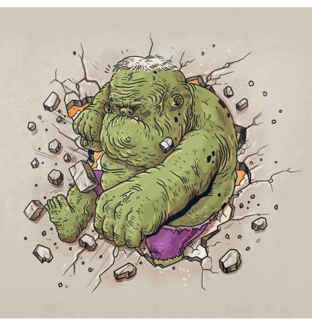 Hulk в старости