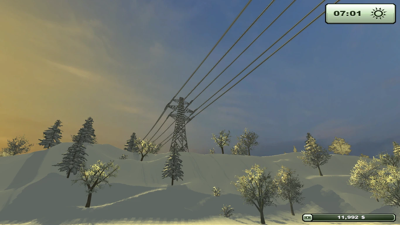 Farming Simulator 2013 "Карта зимняя (стандартная)"