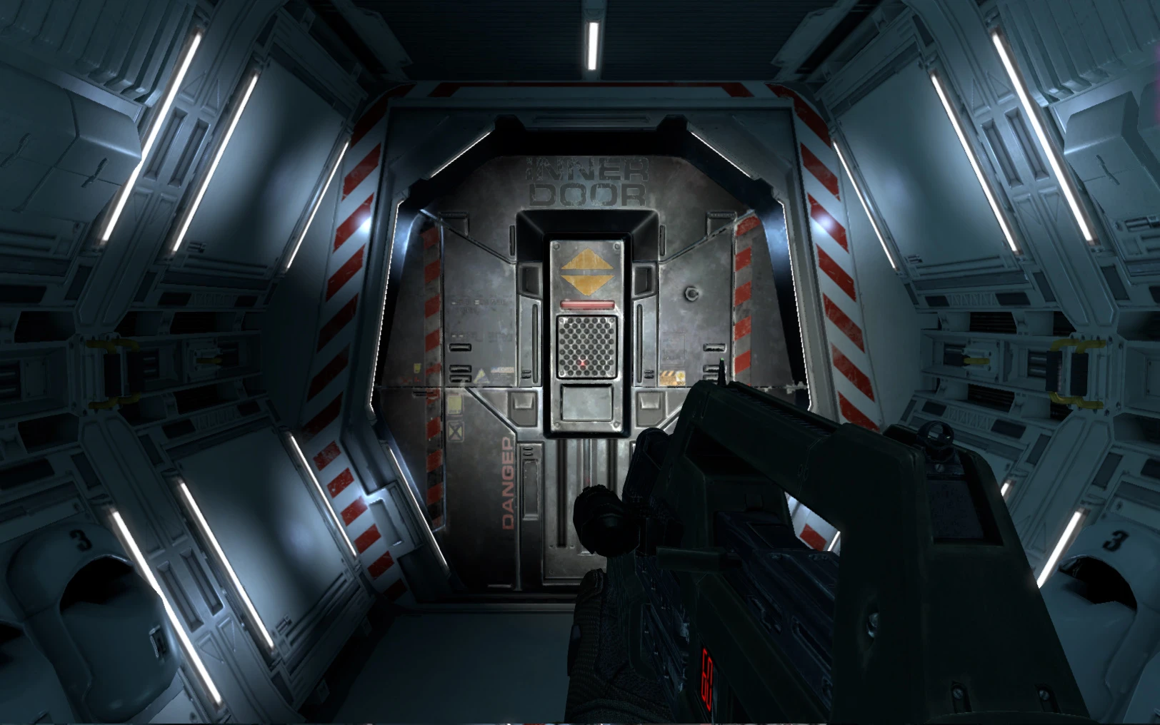 Aliens: Colonial Marines "Новые текстуры дверей и надписи сулако"