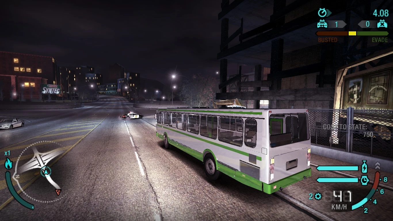 Need for Speed: Carbon "Автобус ЛиАЗ-5256"