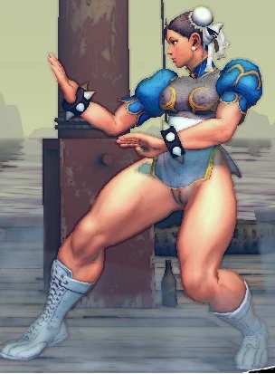 Super Street Fighter 4 "Chun-Li & Makoto sexy"