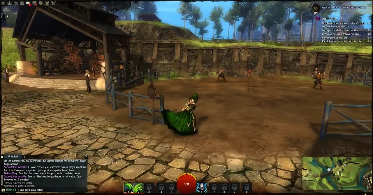 Guild Wars 2 на русском. Полное прохождение за некроманта