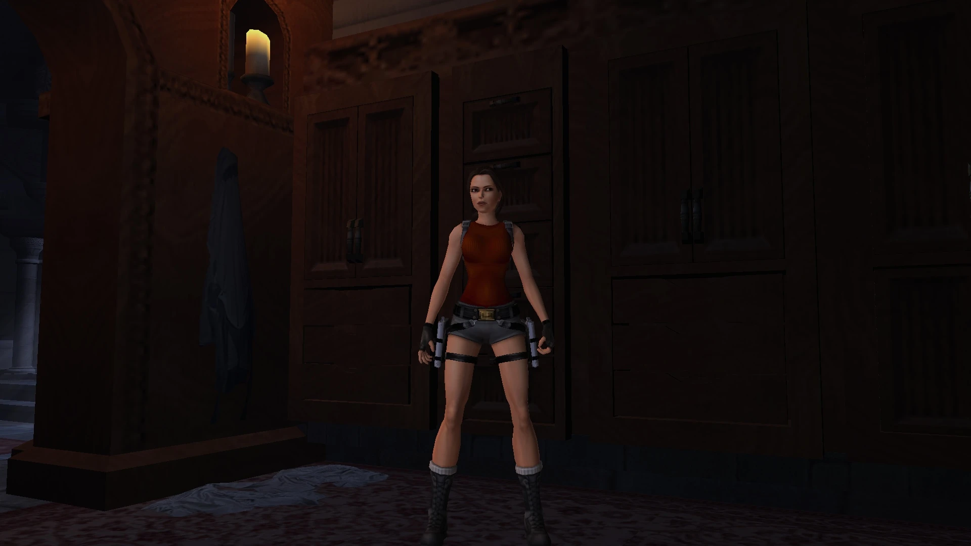 Tomb Raider Anniversary "Красный костюм"