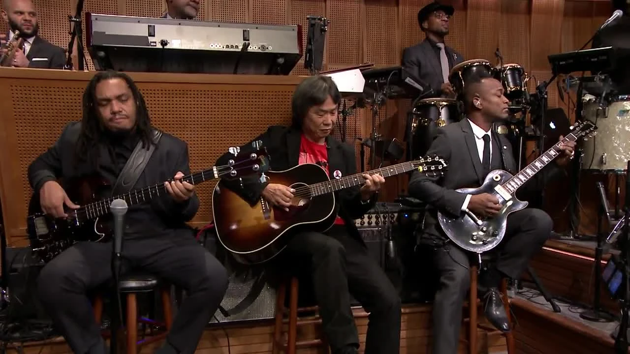 Сигэру Миямото и The Roots сыграли тему из Super Mario Bros