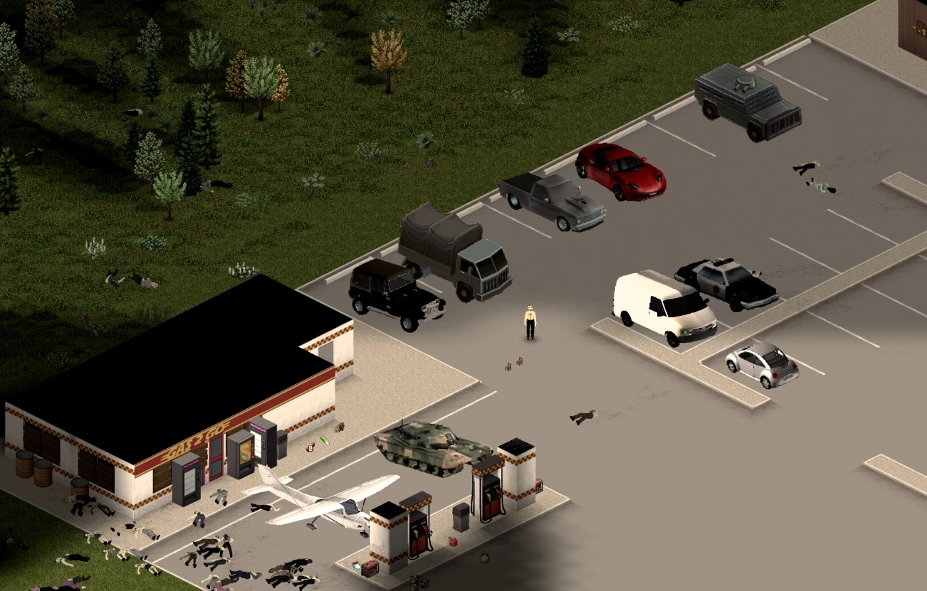 Project Zomboid "Drive Cars" (Build 38+)