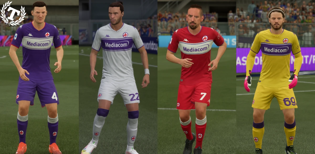 FIFA 21 "Комплект форм Фиорентины на сезон 21-22"