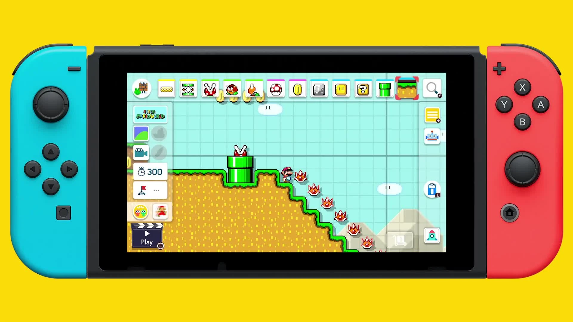 Анонсирующий трейлер Super Mario Maker 2