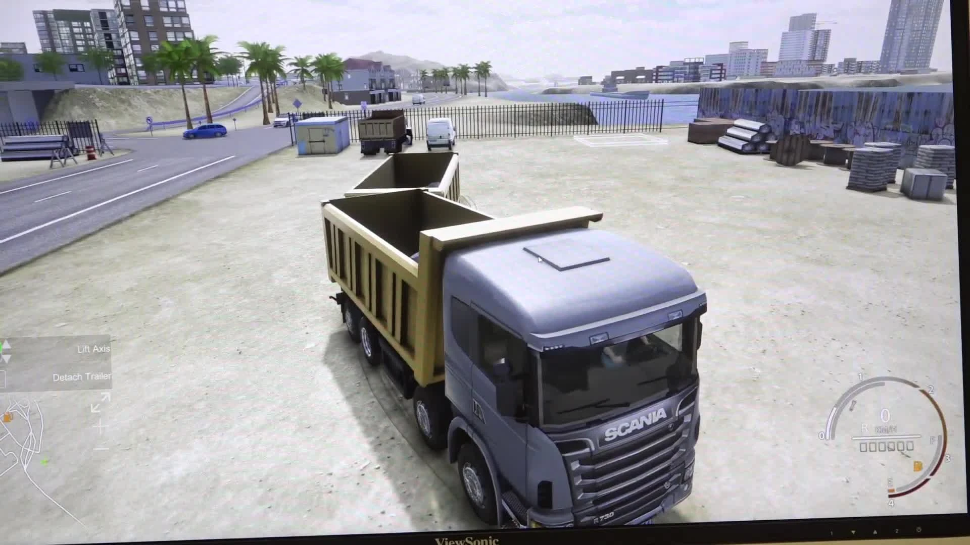 Демонстрация Truck & Logistics Simulator