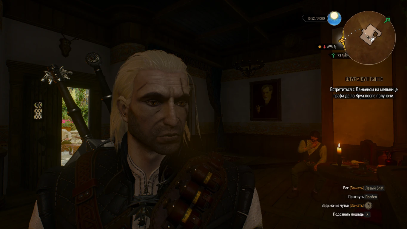 The Witcher 3: Wild Hunt "Лицо Геральта из игры Ведьмак 1"