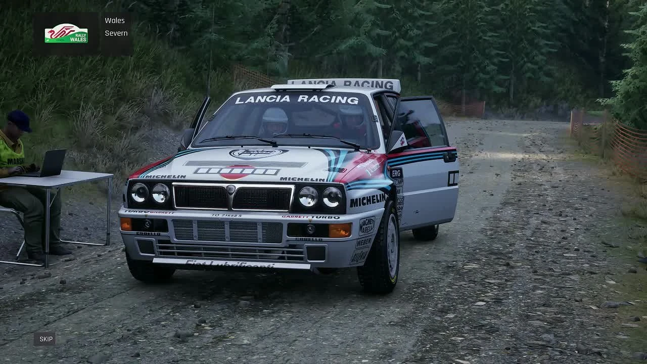 Assetto Corsa Rally прохождение Severn - Afon Bidno на золото с рулём Logitech Driving Force GT