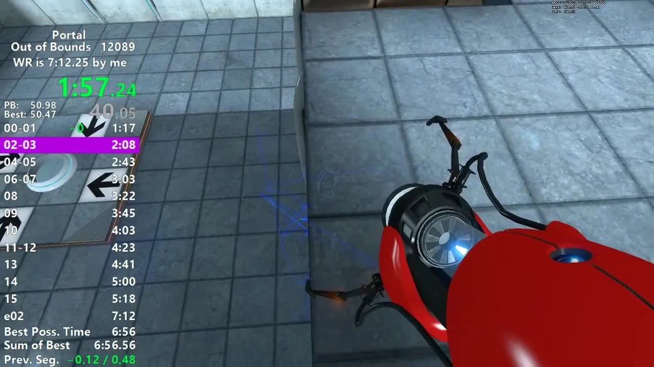 Рекордное прохождение Portal