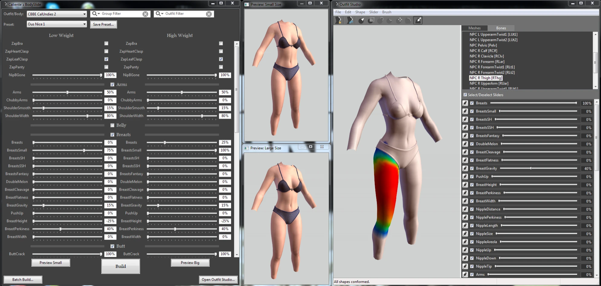 Skyrim SE "BodySlide and Outfit Studio" [v5.7.1]