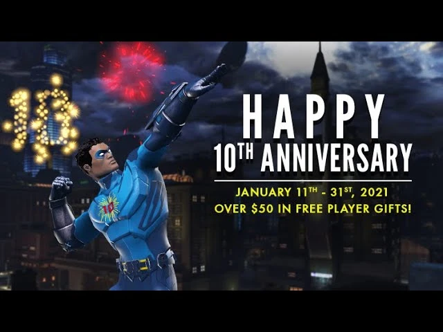 DC Universe Online отмечает десятилетие вместе с новым событием