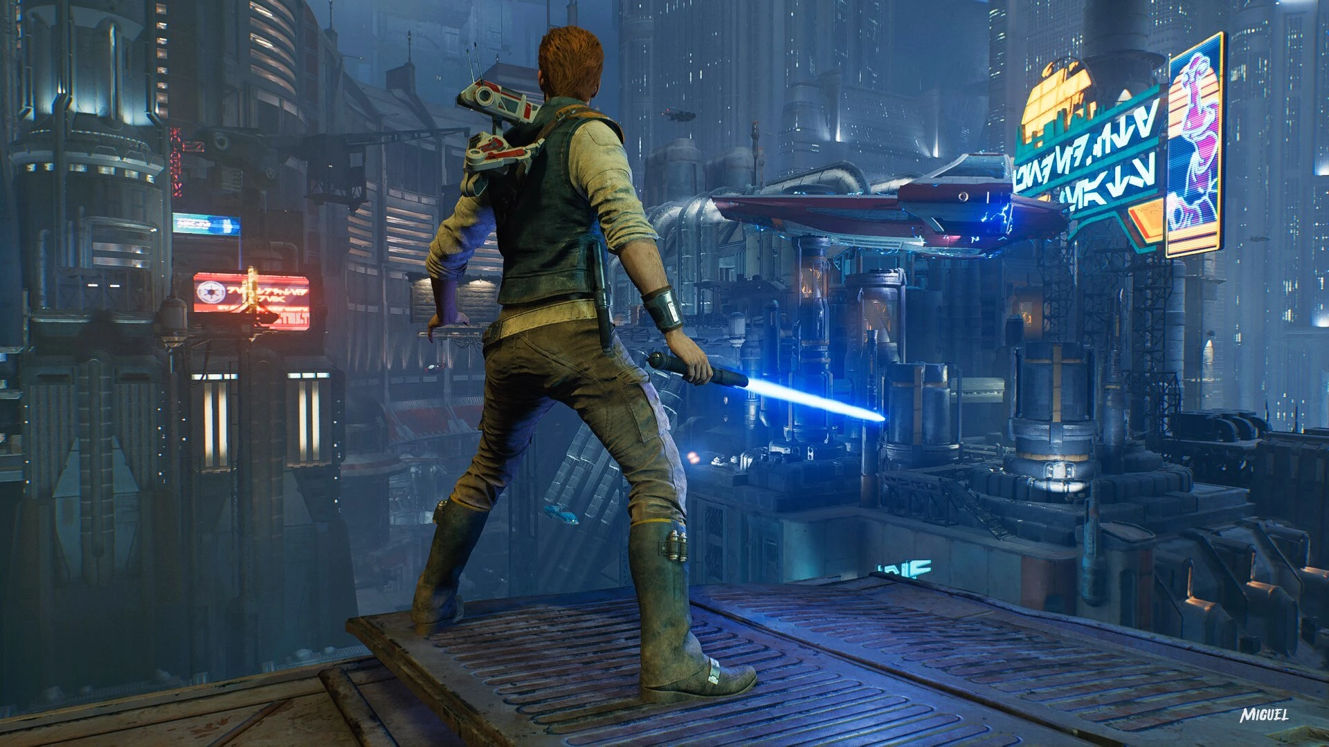 Как пройти через зеленые барьеры в Star Wars Jedi: Survivor